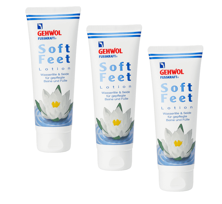 GEHWOL Soft Feet Lotion 3x 125 ml