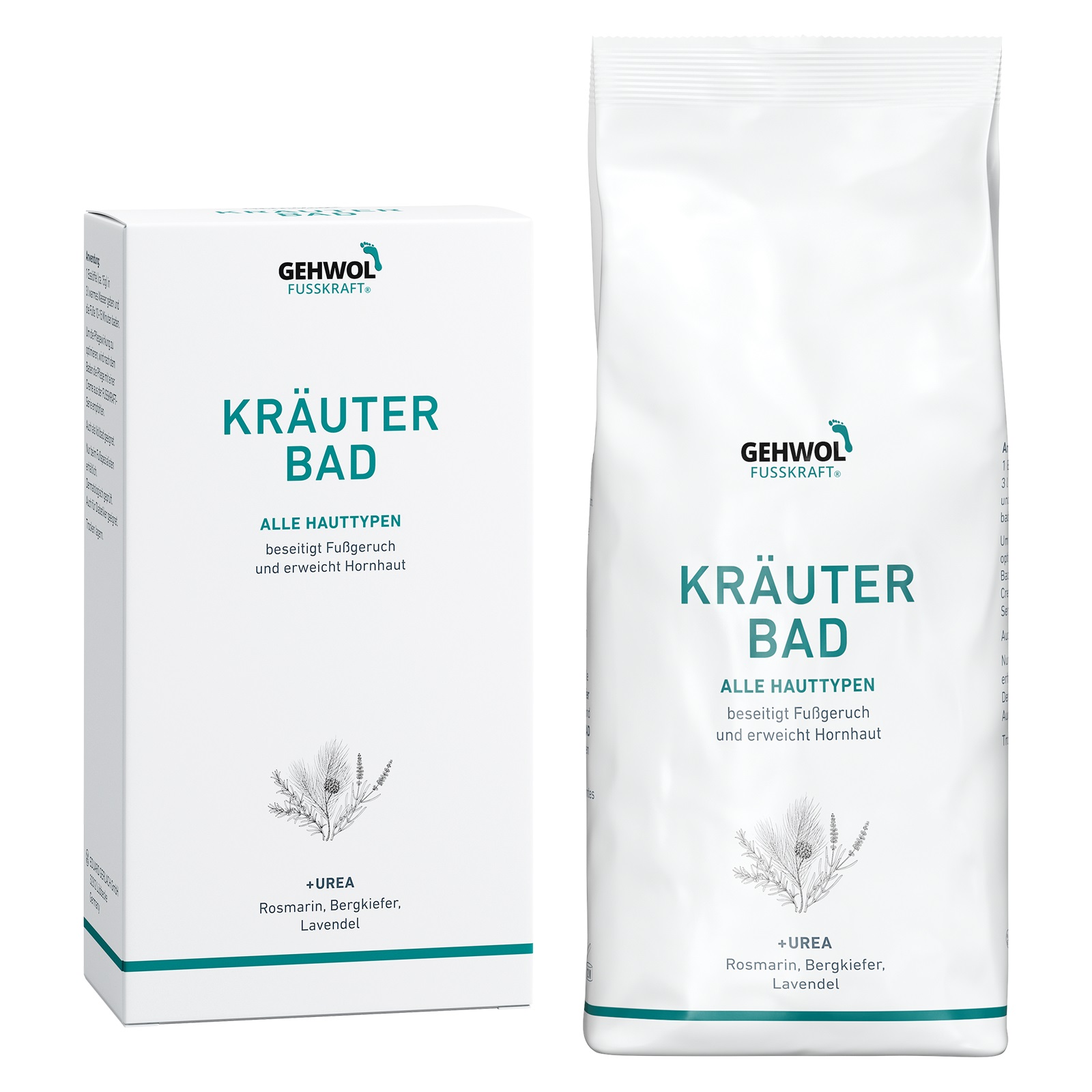 GEHWOL FUSSKRAFT Kräuter Bad 400 g