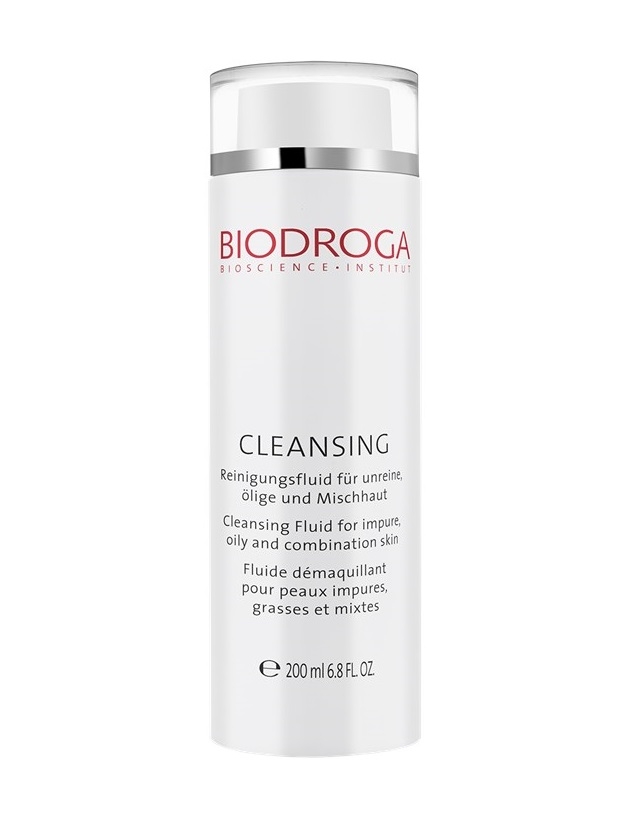 biodroga cleansing reinigungsfluid f r unreine lige und mischhaut 200 ml