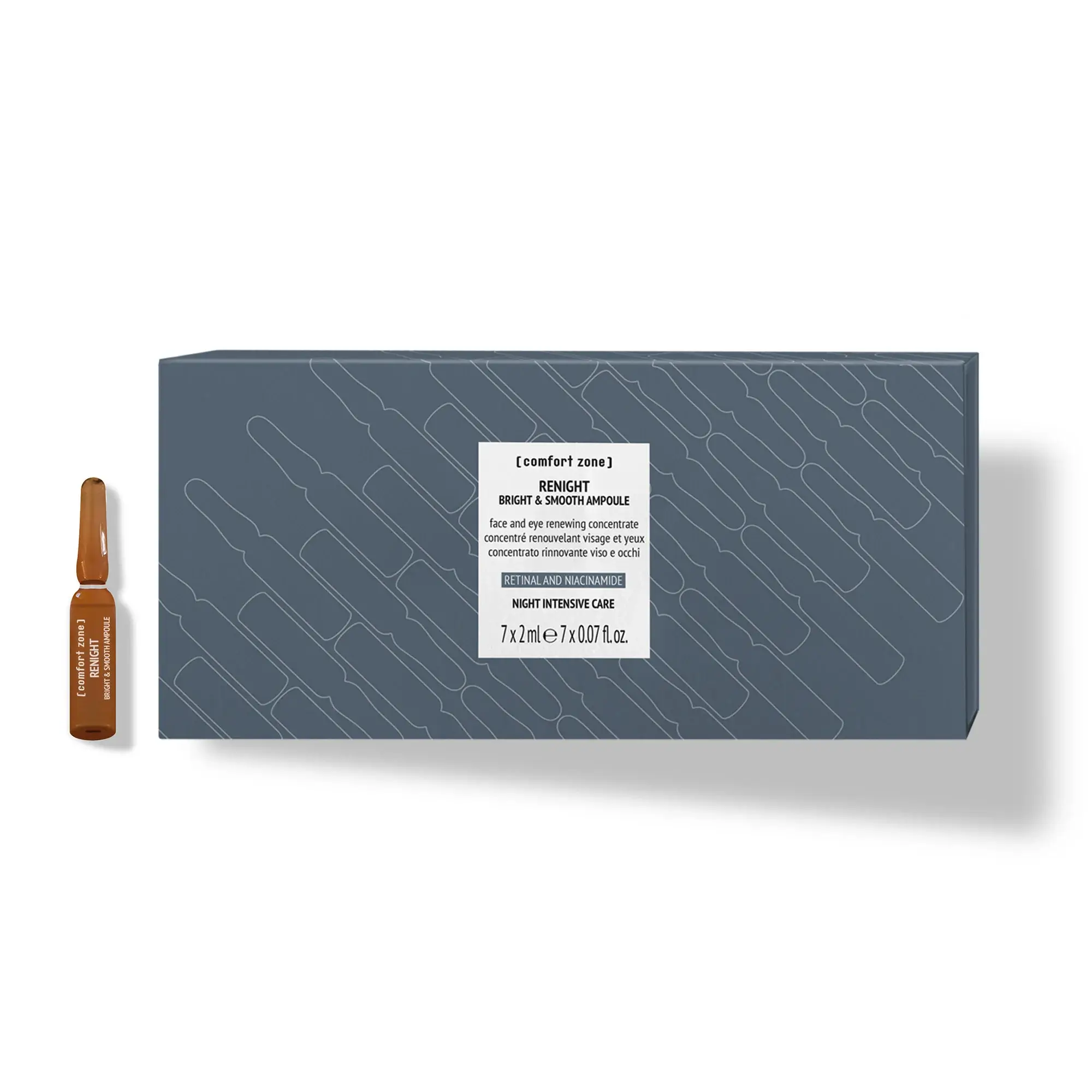 Comfort Zone Renight Bright & Smooth Ampoule 7x2 ml