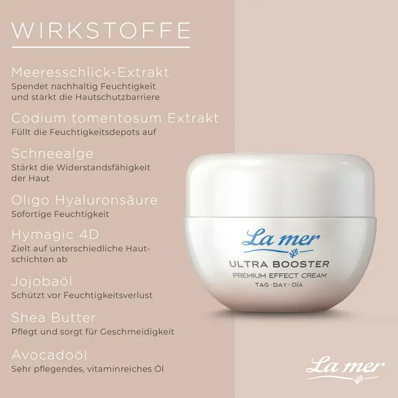 La mer Ultra Booster Premium Effect Cream Tag 50 ml