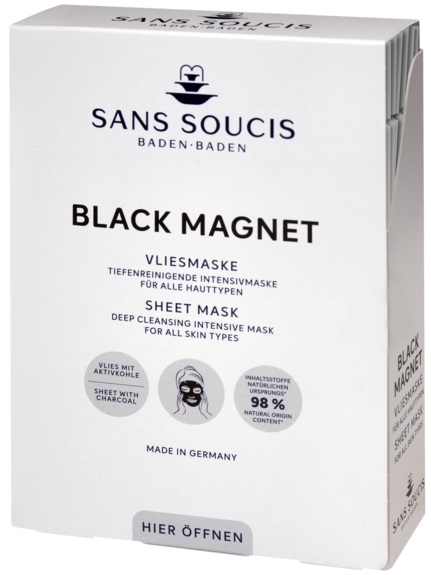 Sans Soucis Black Magnet Vliesmaske 16 ml