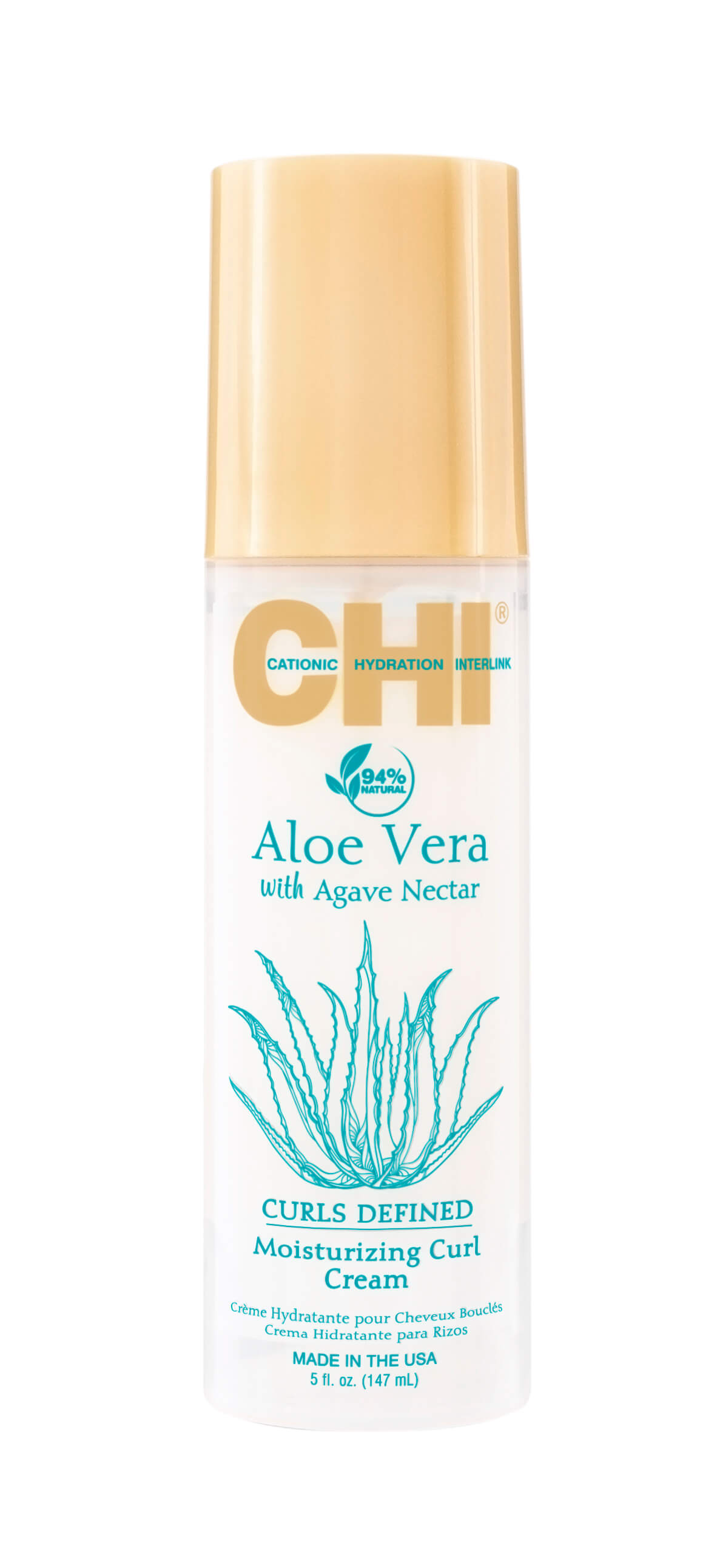CHI Aloe Vera - Moisturizing Curl Cream - 147 ml