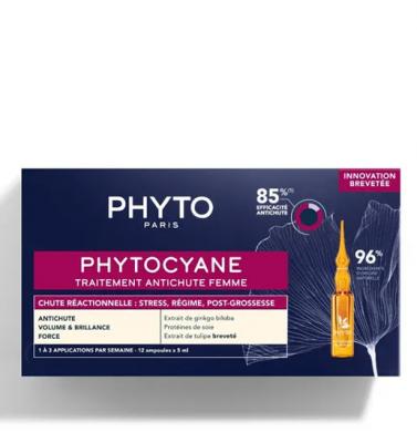 Phyto Phytocyane Kur reaktiver Haarausfall Frauen 5x12 ml