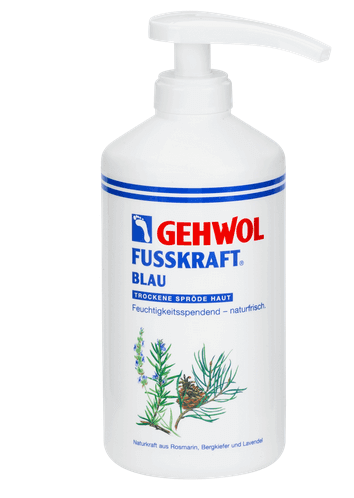 GEHWOL FUSSKRAFT blau, grün, mint 500 ml