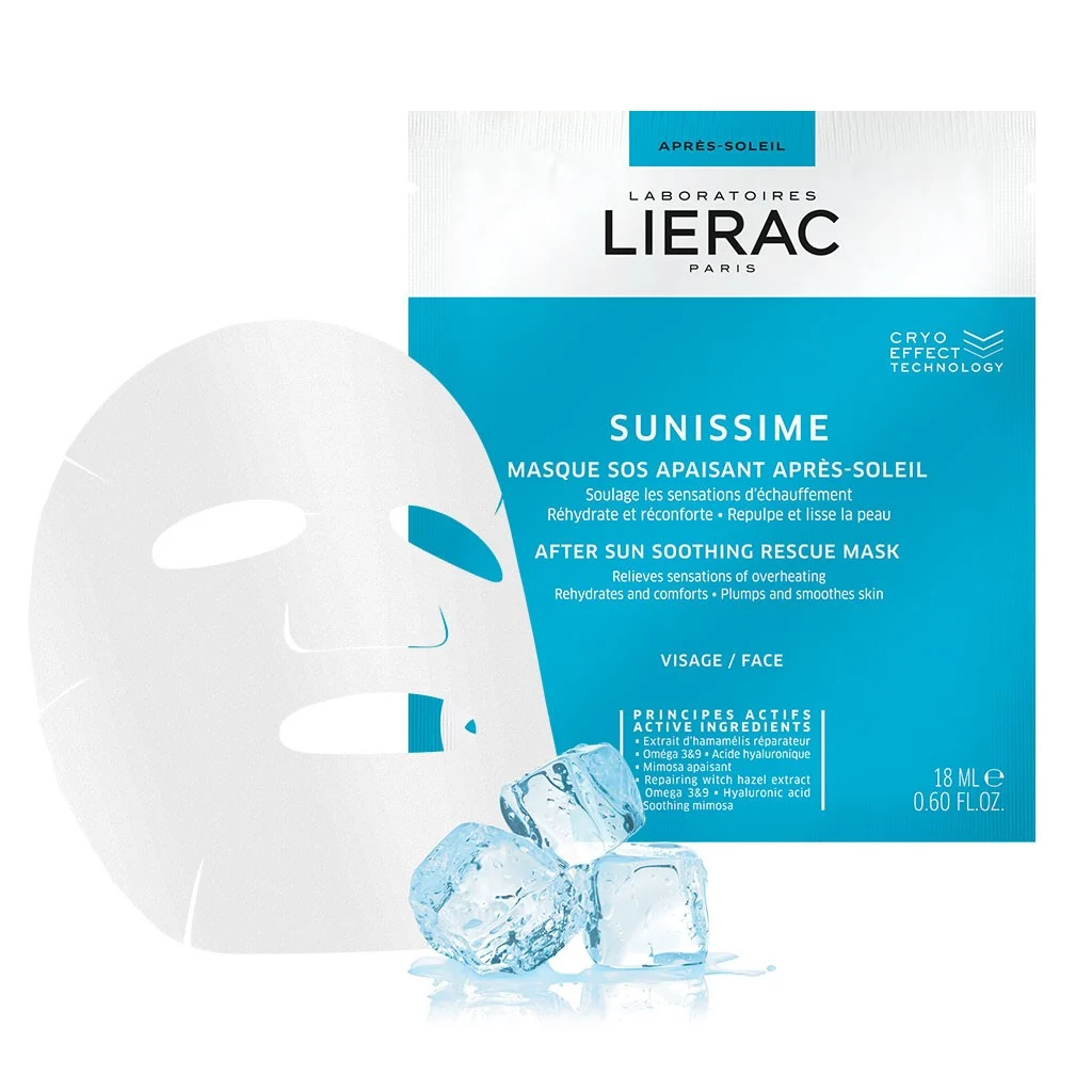 Lierac SUNISSME Beruhigende After-Sun SOS Maske Sun Maske