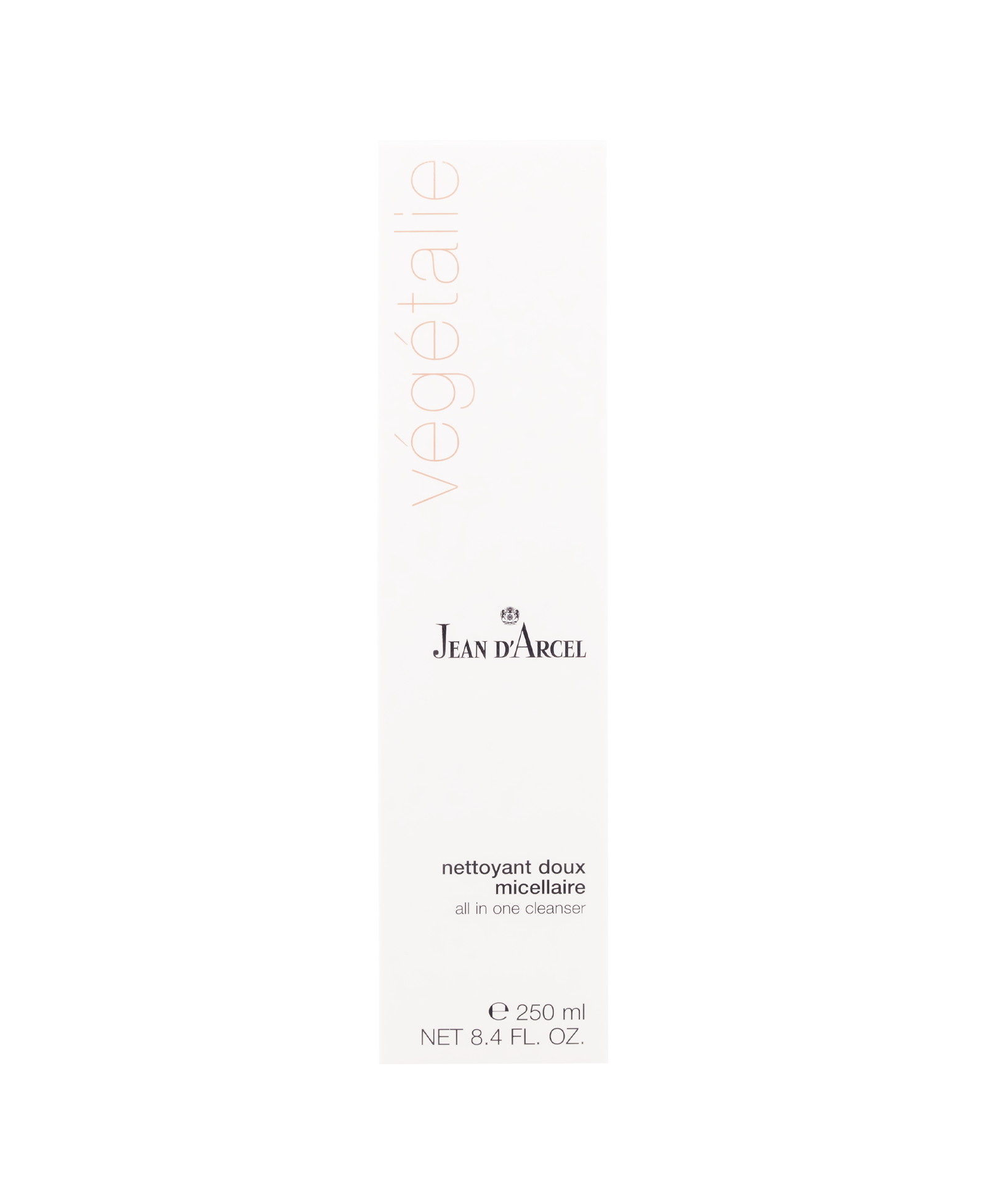 Jean D Arcel vegetalie nettoyant doux micellaire 250 ml