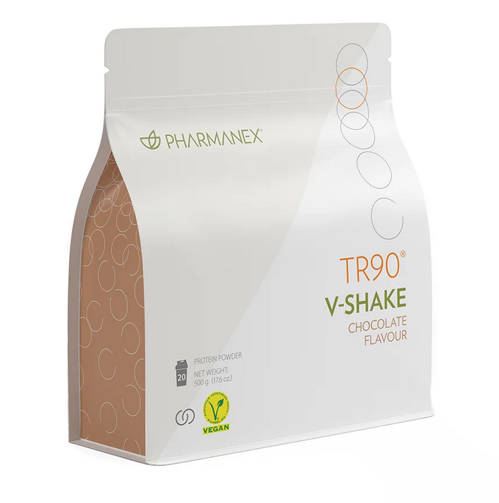 Nu Skin Pharmanex TR90 V-Shake – Veganer Proteinshake mit Schokogeschmack