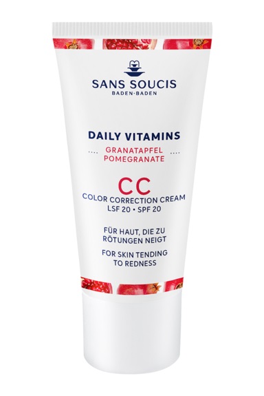 Sans Soucis CC Color Correction Cream LSF 20 Anti-Rötungen - 30 ml