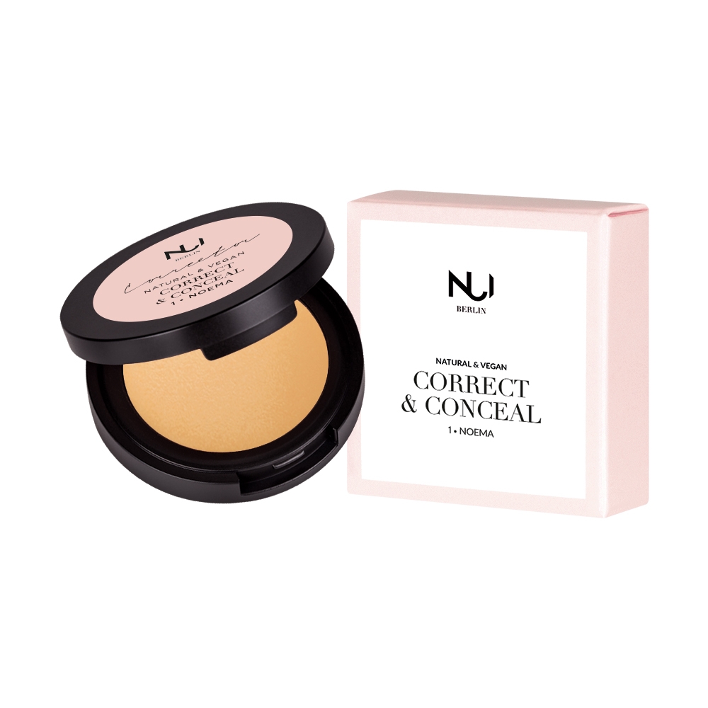 NUI Cosmetics Natural Corrector und Concealer in 2 Farben