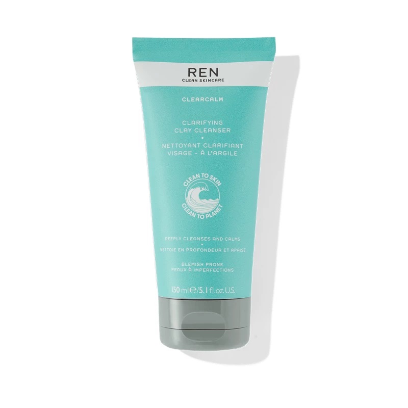 Ren CLEAR CALM Clarifying Clay Cleanser 150 ml