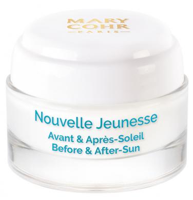 Mary Cohr Nouvelle Jeunesse Avant Apres Soleil Visage 50 ml
