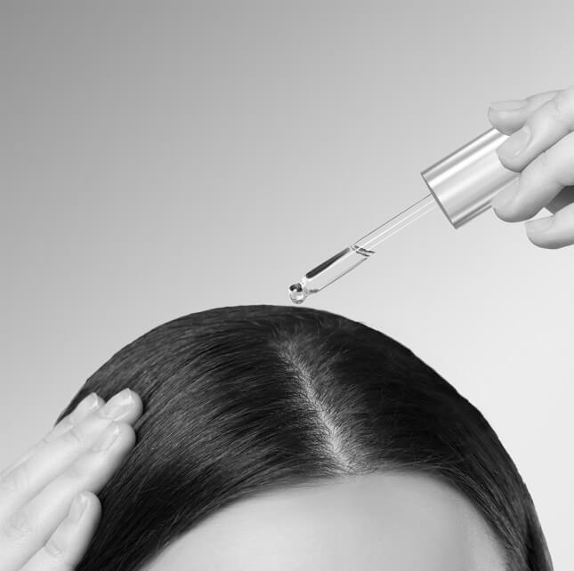 QMS Derma Scalp Serum Anwendung