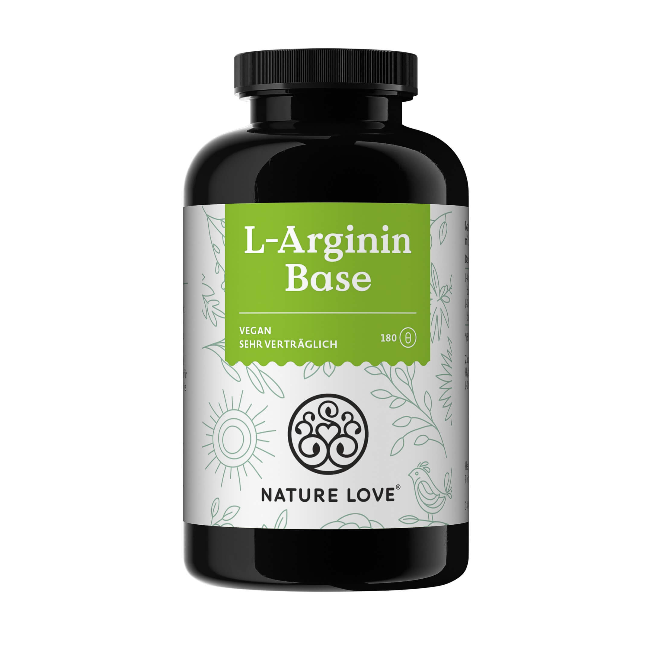 Nature Love L Arginin Base 180 Kapseln