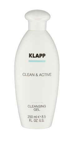 klapp clean active cleansing gel 250 ml