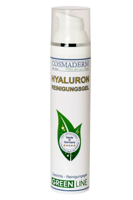 Cosmaderm Greenline Hyaluron Reinigungsgel 200 ml