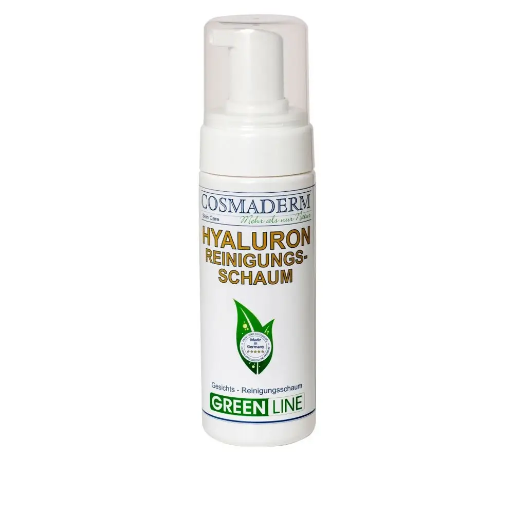 Cosmaderm Greenline Hyaluron Gesichtsreinigungsschaum 150 ml