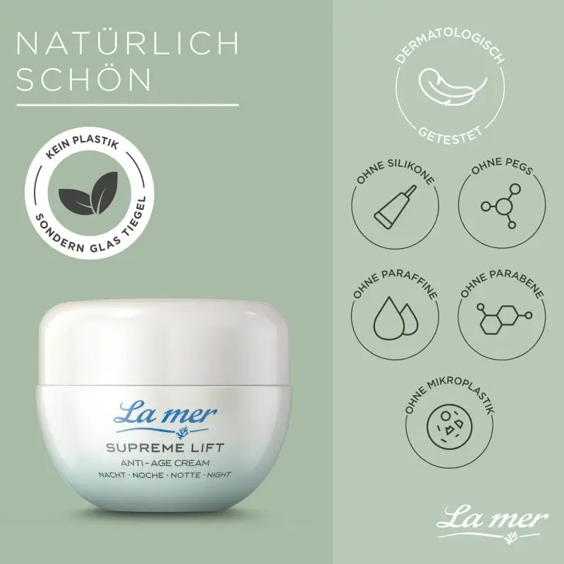 La mer Supreme Lift Anti-Age Cream Nacht o.P. 50 ml