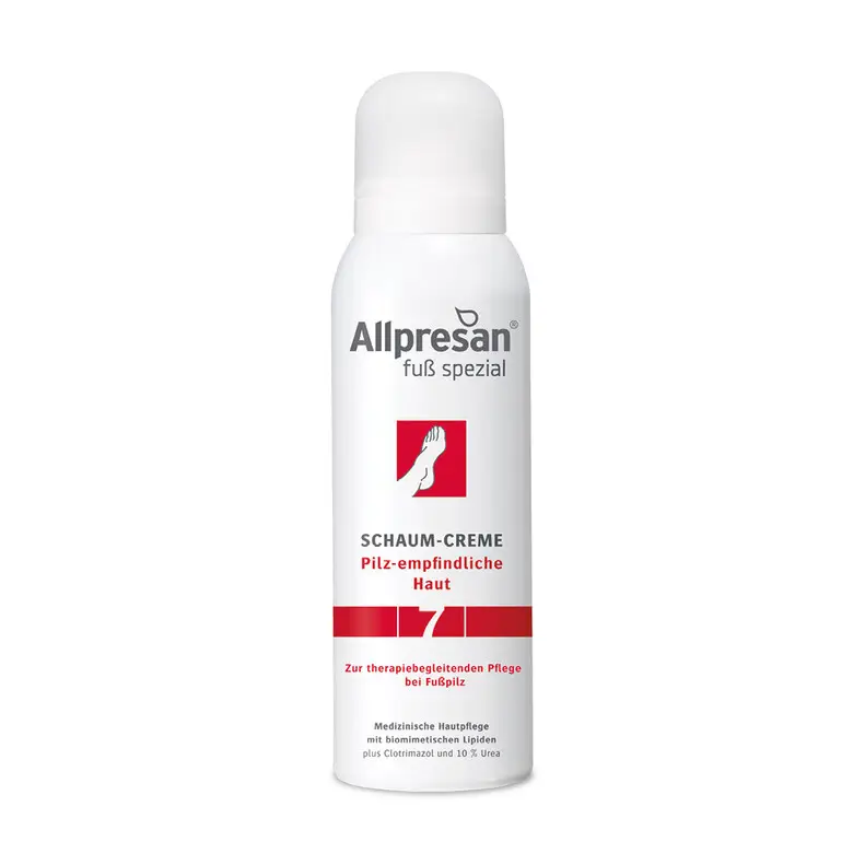Allpresan Fuß Spezial Nr. 7 Schaum-Creme für Pilz-empfindliche Haut 125 ml