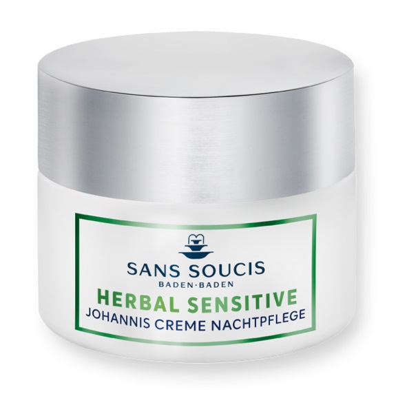 Sans Soucis HERBAL SENSITIVE Johannis Creme Nachtpflege 50 ml