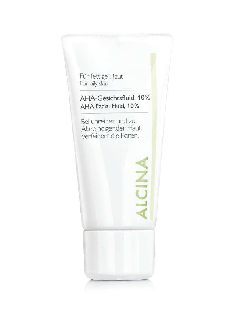 Alcina AHA-Gesichtsfluid 10% - 50 ml