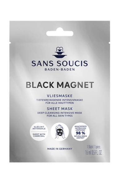 Sans Soucis Black Magnet Vliesmaske 6x16 ml