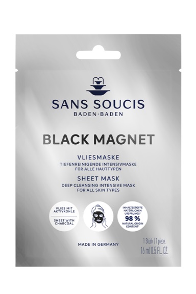 Sans Soucis Black Magnet Vliesmaske 16 ml