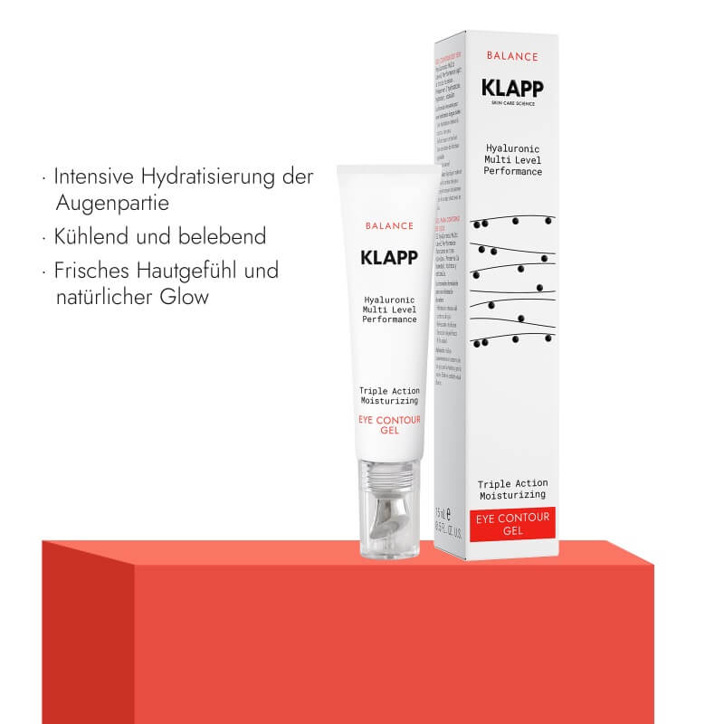 Klapp Triple Action Moisturizing Eye Contour Gel 15 ml