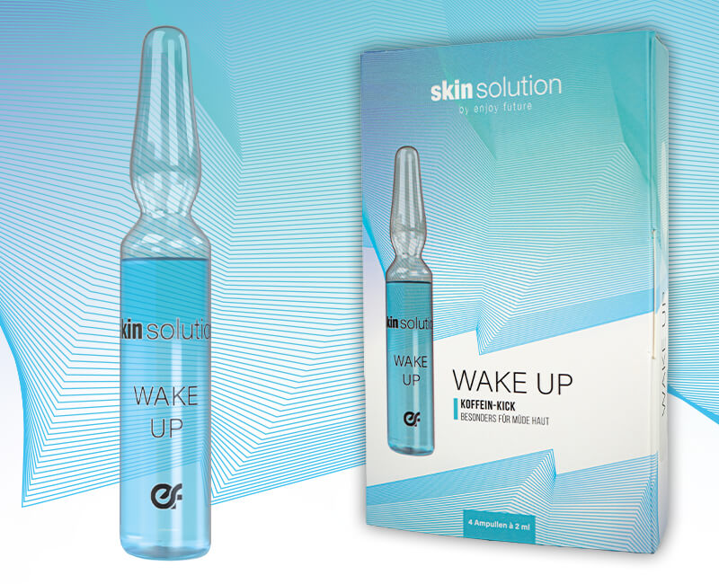 Enjoy Future Skin Solutions wake up Koffein-Kick für müde Haut 4x2 ml
