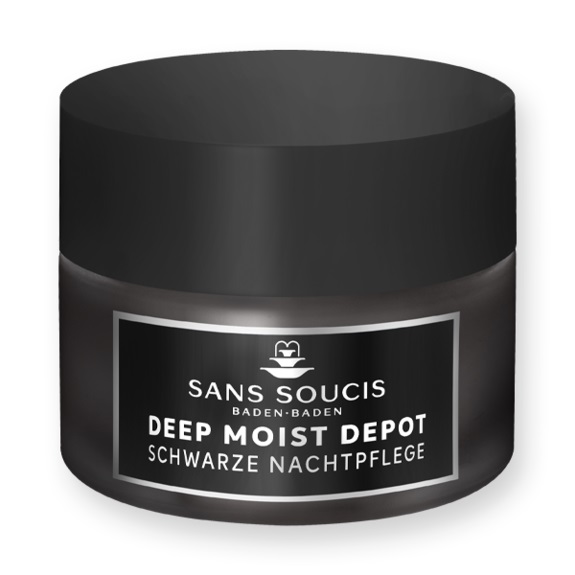 Sans Soucis DEEP MOIST DEPOT Schwarze Nachtpflege 50 ml