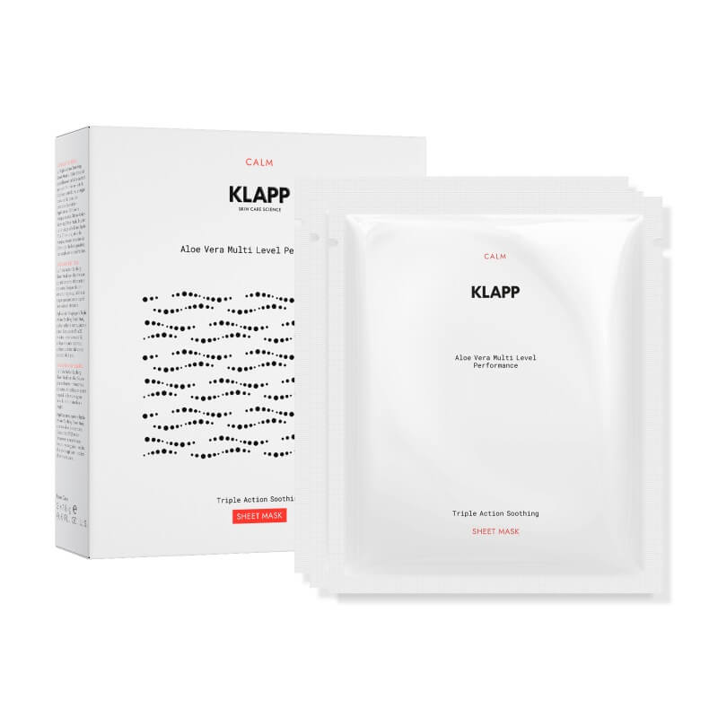 Klapp Triple Action Soothing Sheet Mask 3 Stück