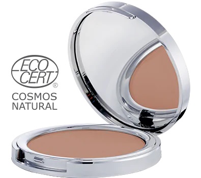 Compact Powder mit SPF 30 - 50 Dunkelbeige