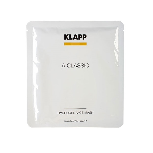 klapp a classic hydrogel face mask