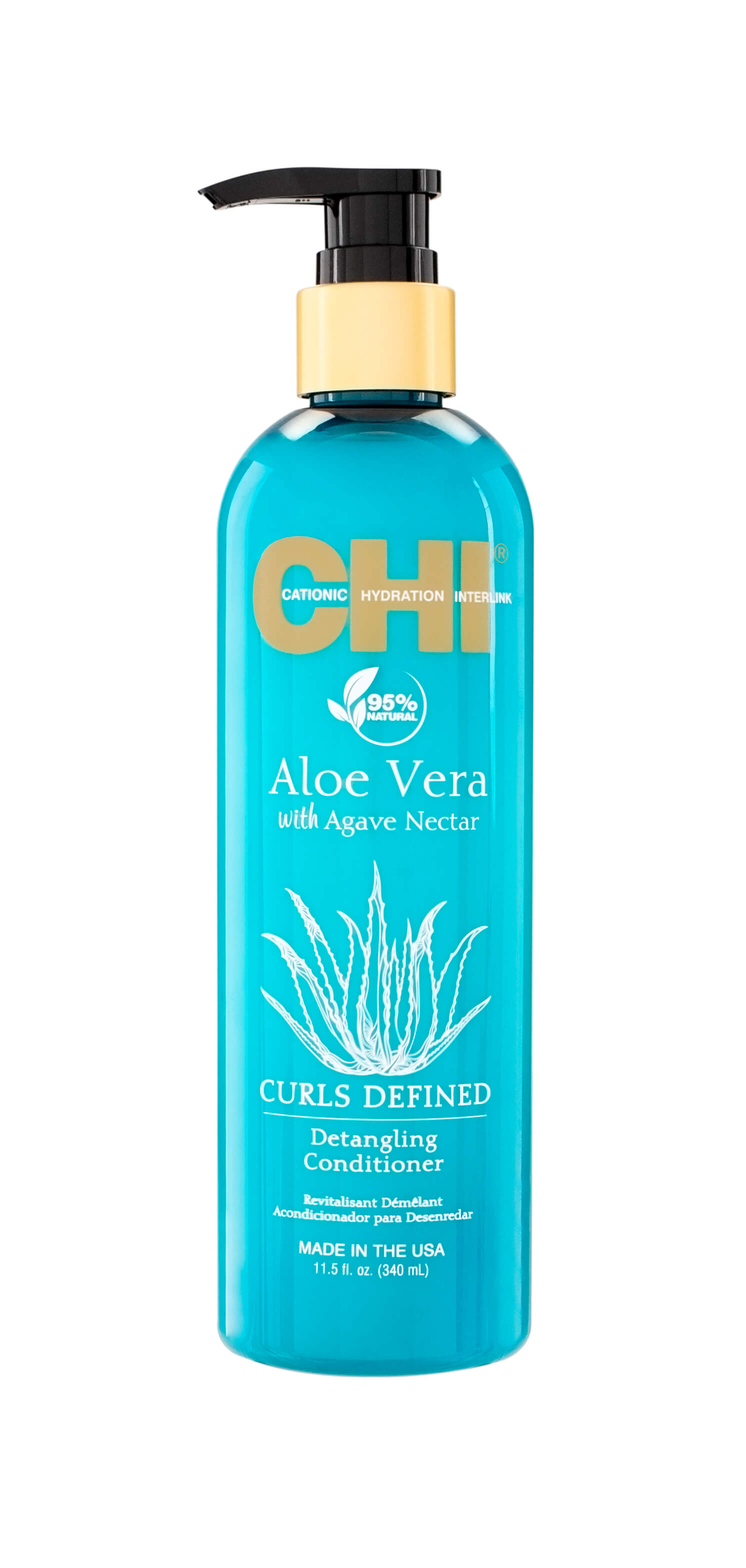 CHI Aloe Vera Curls Defined Detangling Conditioner 340 ml
