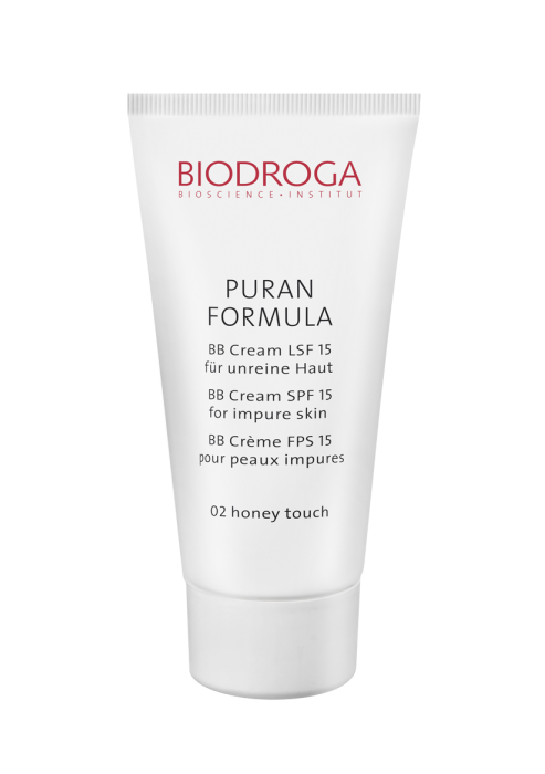Biodroga Puran Formula BB Cream LSF 15 für unreine Haut 02 honey - 40 ml