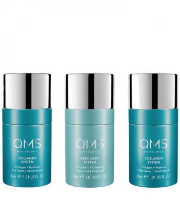 QMS Medicosmetics Collagen + Exfoliant Set Strong 3 x 30 ml