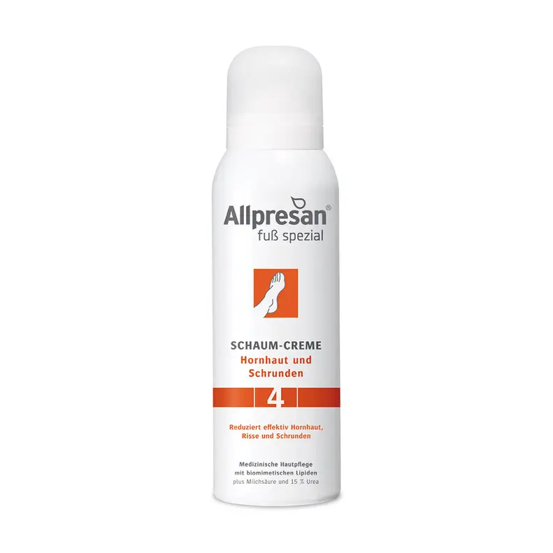 Allpresan Fuß Spezial Nr. 4 Schaum-Creme Hornhaut und Schrunden 125 ml