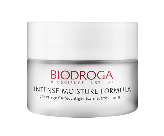 Biodroga Intense Moisture Formula 24h Pflege für trockene Haut 50 ml