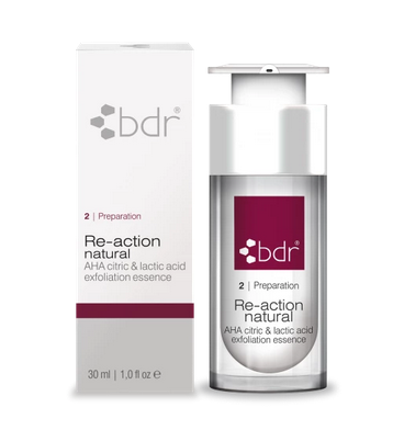 bdr Re-action natural AHA Fruchtsäure Peeling 10 ml