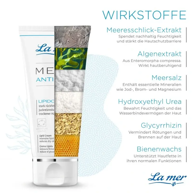 La mer Med+ Anti-Dry Lipidcreme 50 ml
