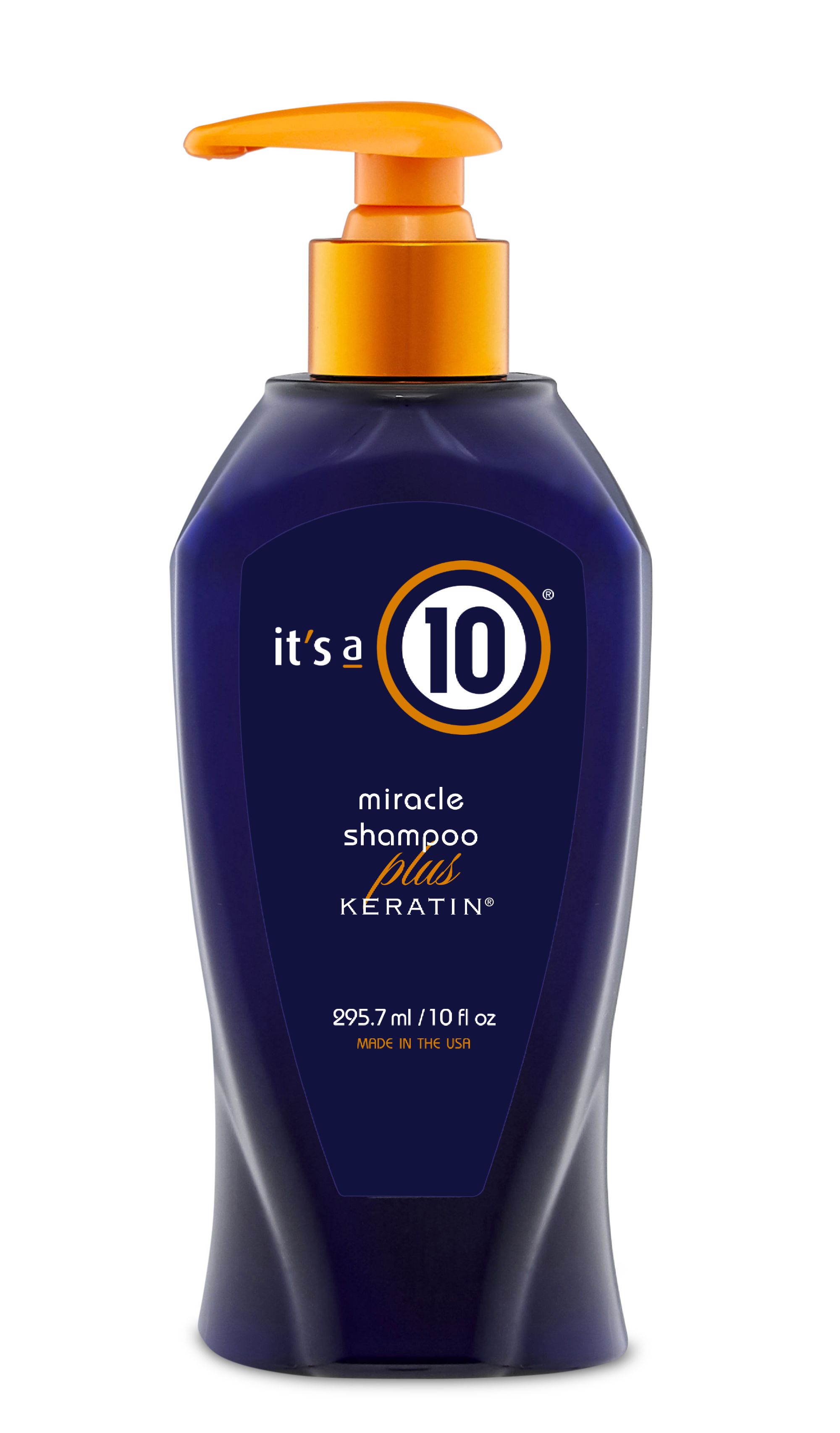 It's a 10 Miracle Shampoo plus Keratin