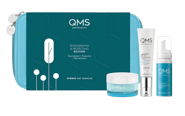 QMS Medicosmetics Regenerating & Protecting Routine Set