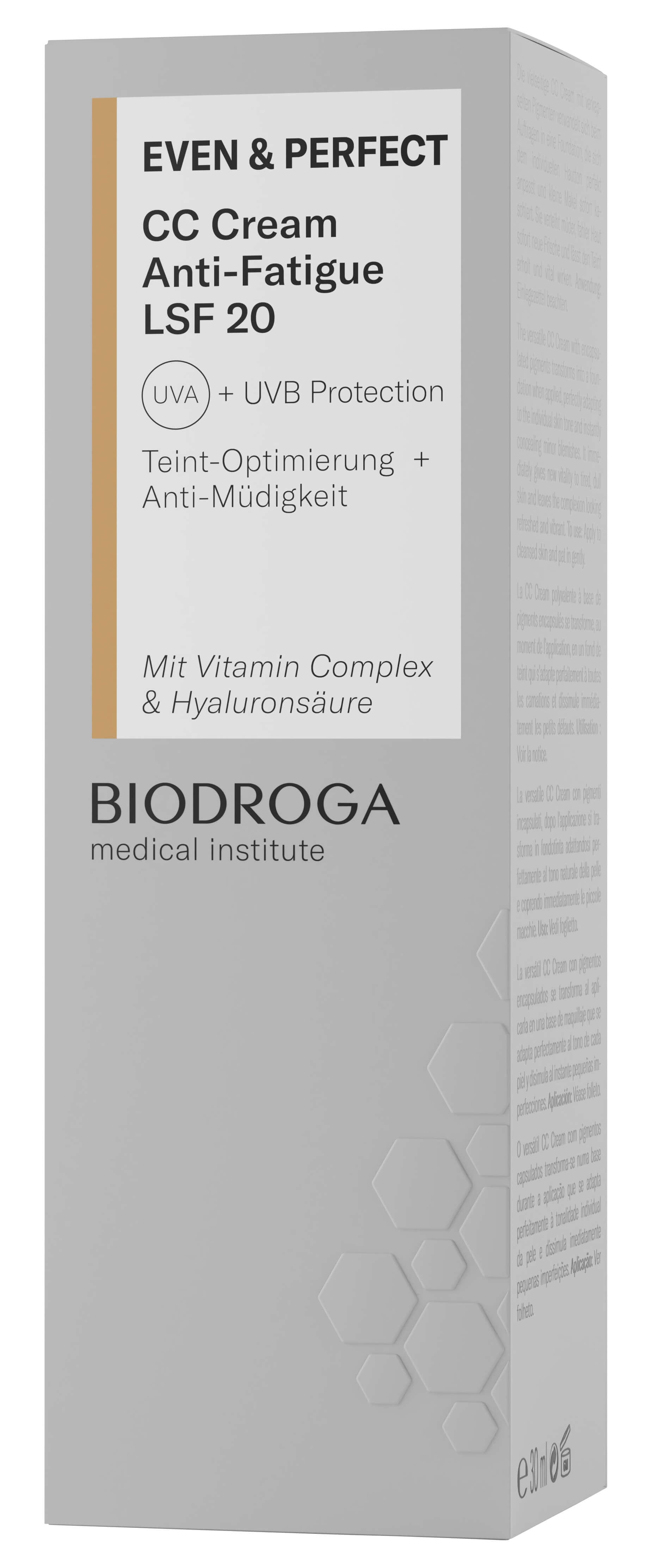 Biodroga Medical Institute Even Perfect CC Anti Tiredness LSF 20 30 ml FS