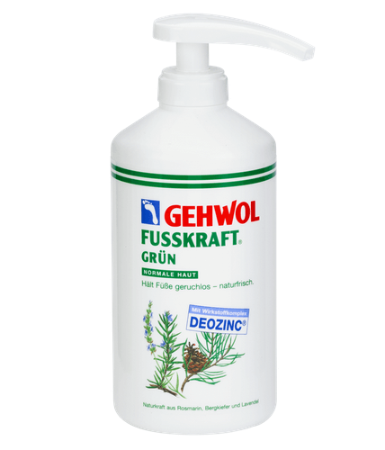 GEHWOL FUSSKRAFT blau, grün, mint 500 ml