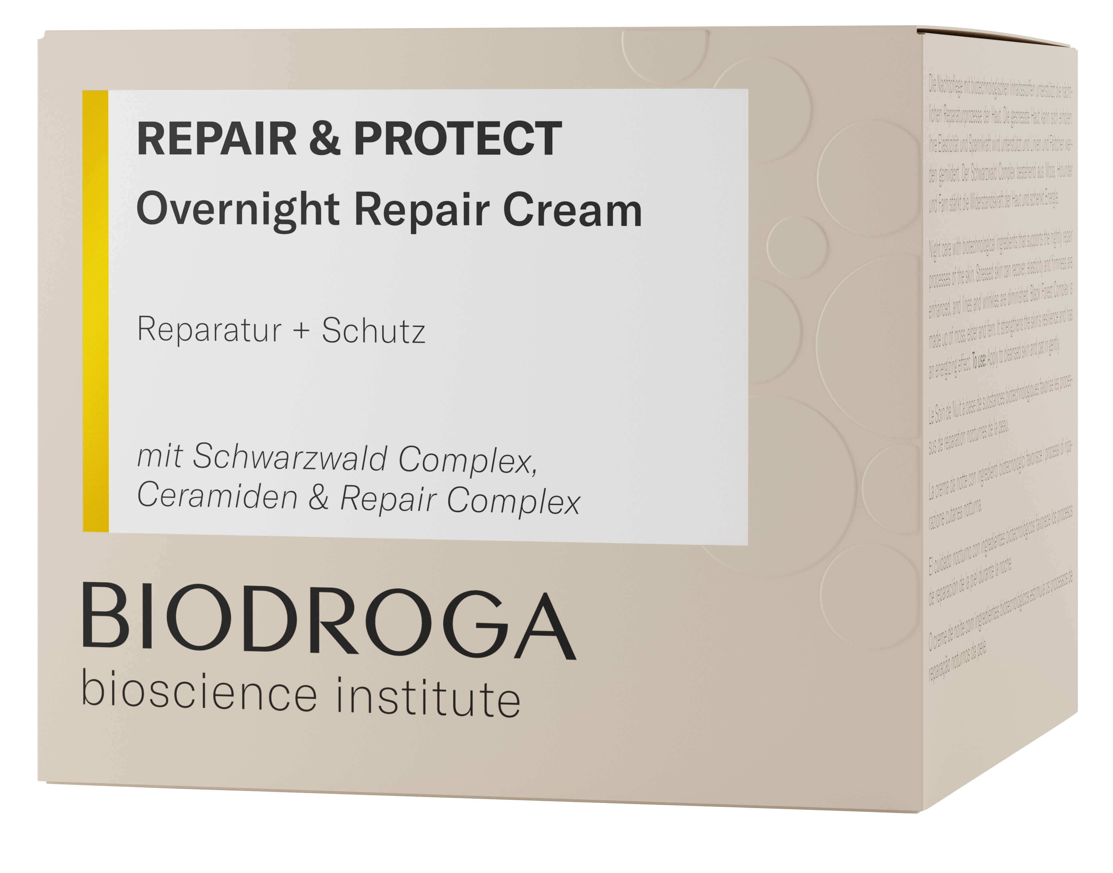 Biodroga Repair & Protect Overnight Repair Cream 50 ml