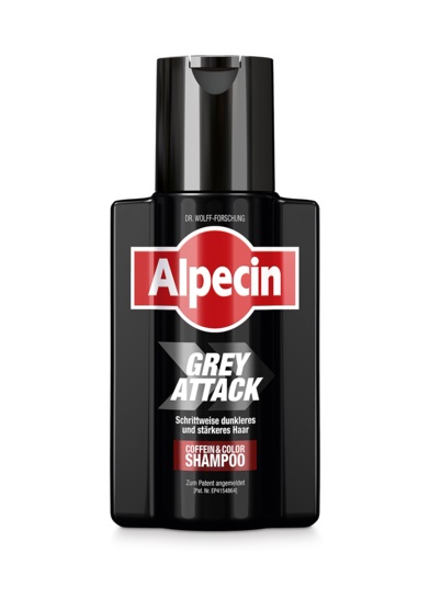 Alpecin Grey Attack Coffein & Color Shampoo 200 ml