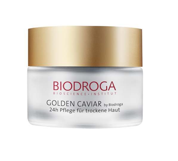 Biodroga Golden Caviar 24h Pflege für trockene Haut 50 ml