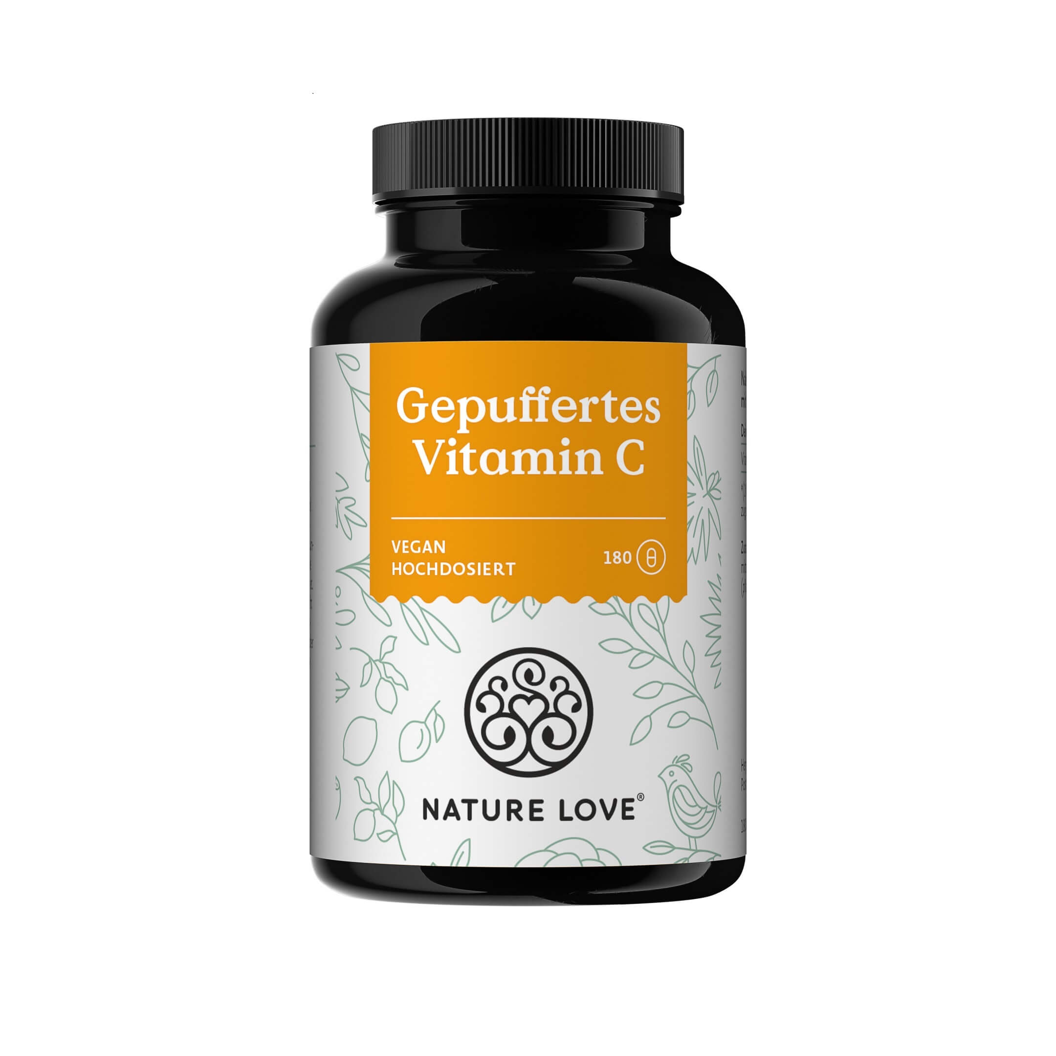 Nature Love Gepuffertes Vitamin C 180 Kapseln