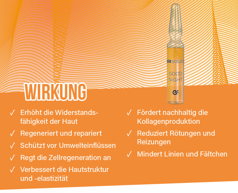 Enjoy Future Skin Solutions good night Nacht Regeneration – Repariert und pflegt 4x2 ml