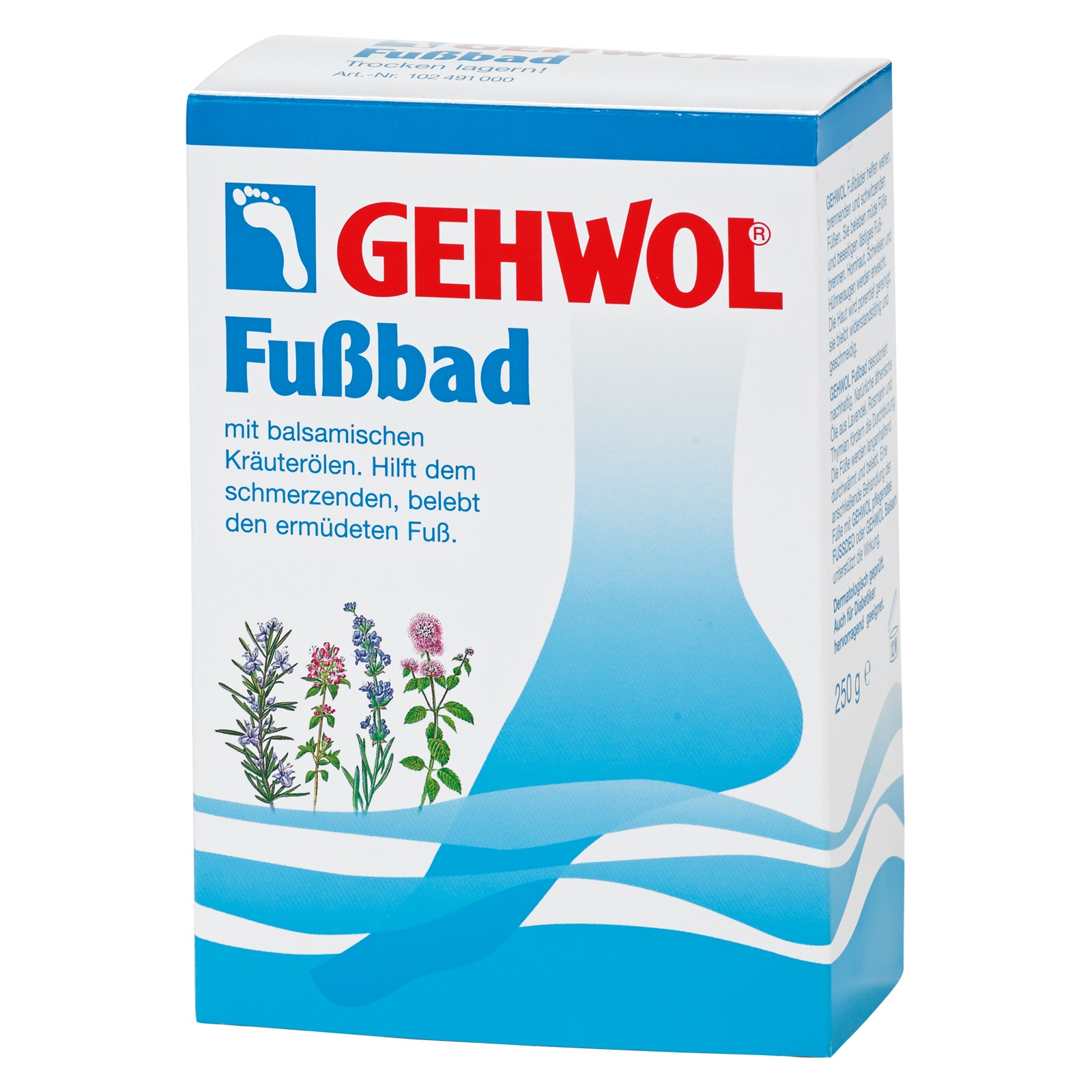 GEHWOL Fußbad Kräuterölbad 250g